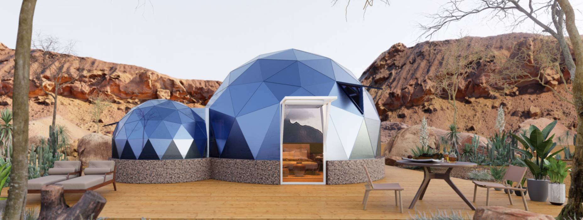 鄂托克旗球形智能光伏玻璃星空房